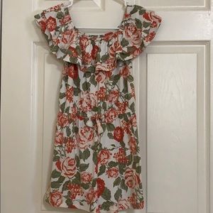 Small off the shoulder romper